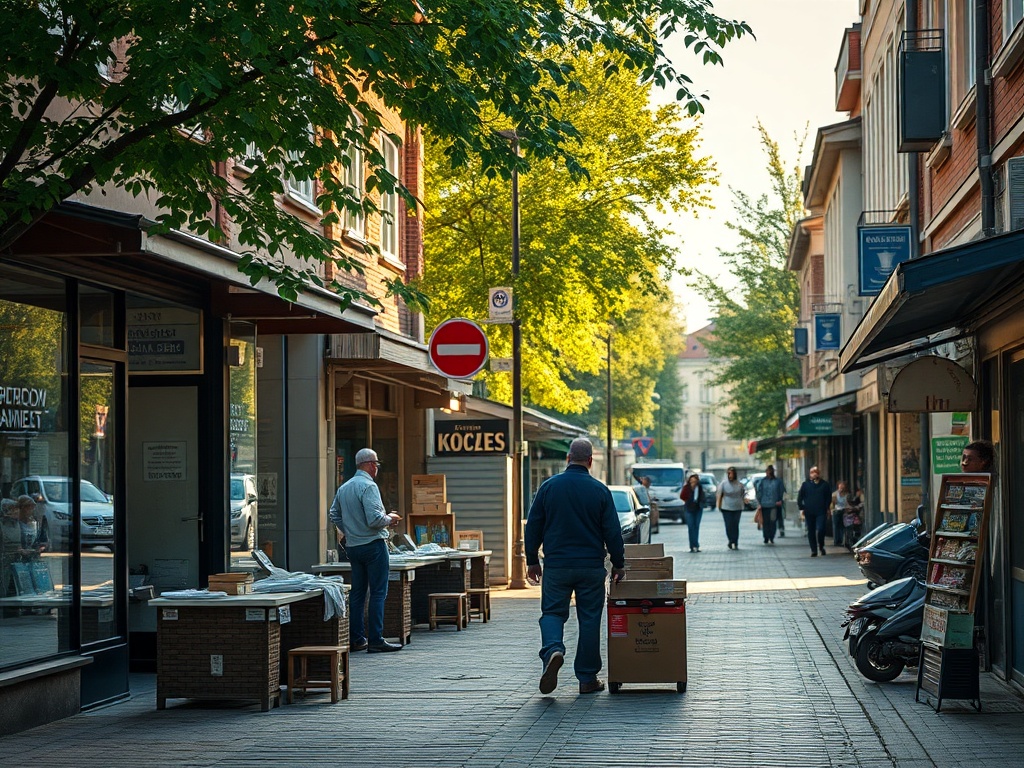 Mapa Polski z zaznaczonym Jasłem i ikonami symbolizującymi Fundusze Europejskie, podkreślająca inwestycje UE w mieście
