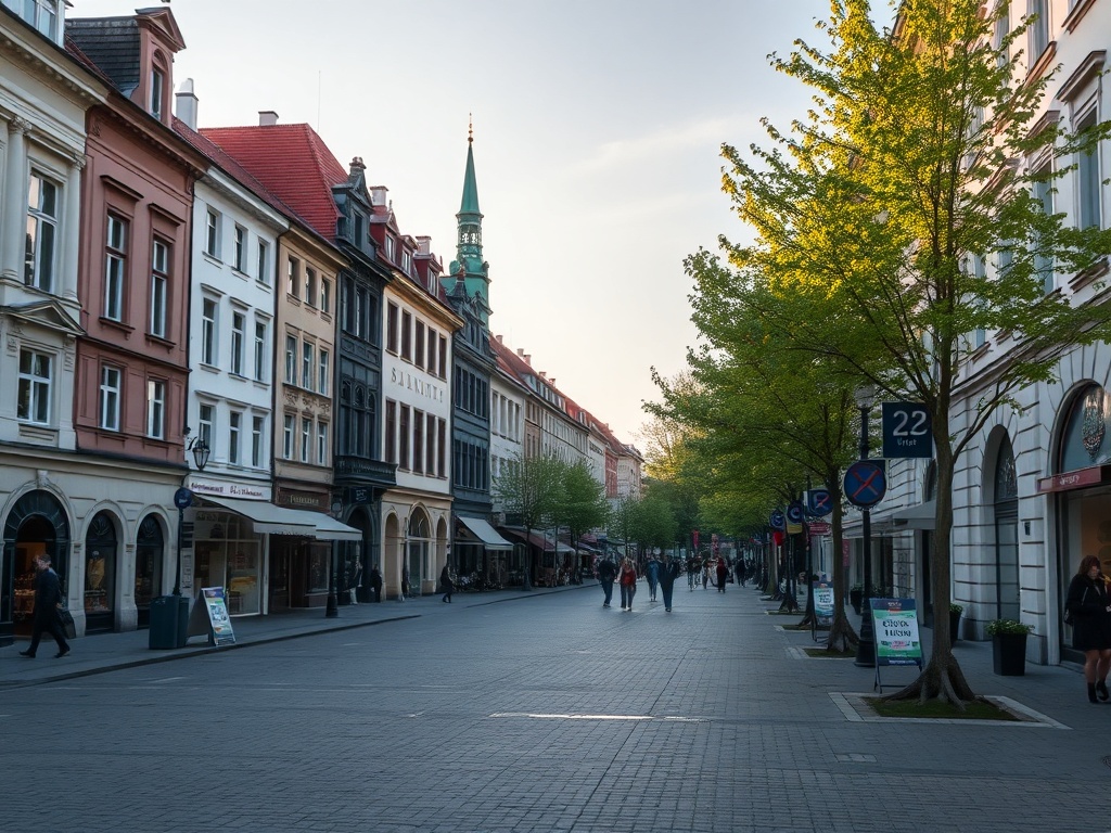 Posterunek policji w Jaśle podczas majowego weekendu, symbol bezpieczeństwa i wydarzeń miejskich